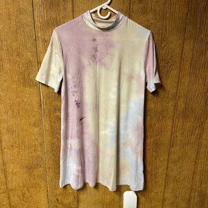 Pastel tie dye tunic/dress